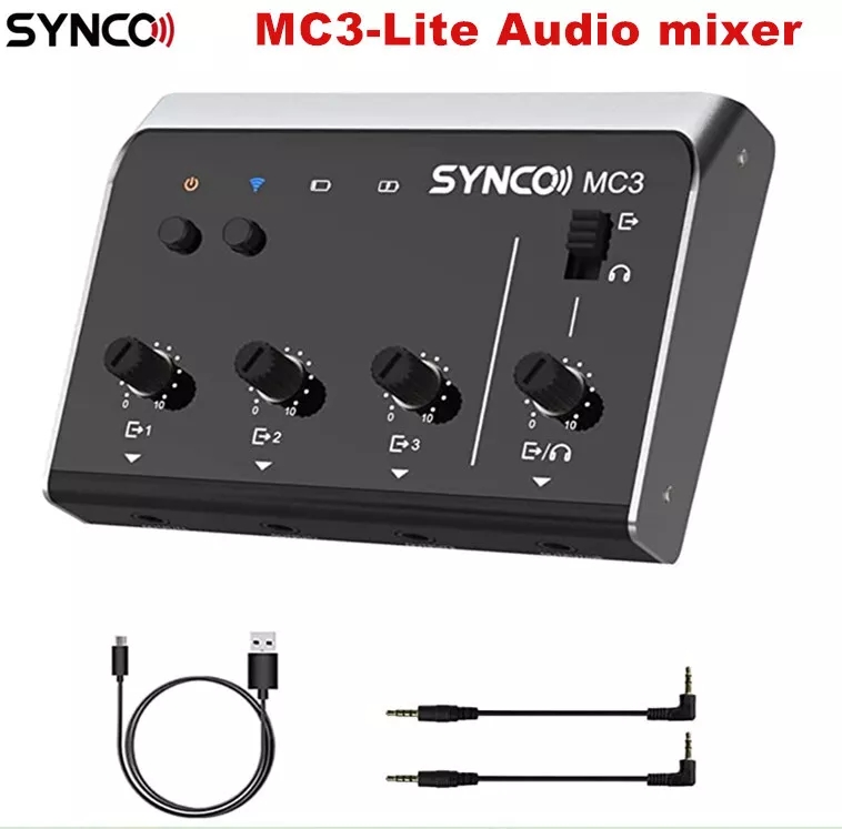 Audio Music Video - Synco MC3 Lite Audio Mixer 4