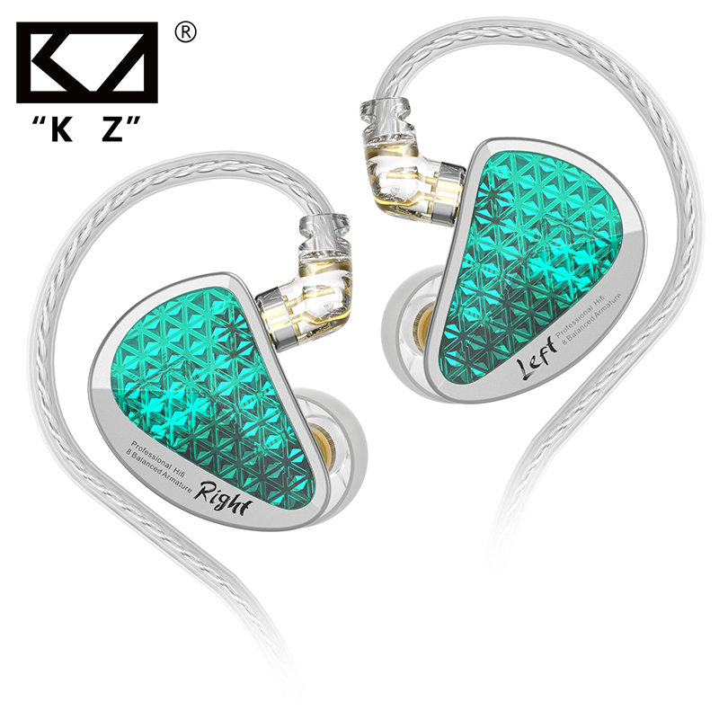 Music Audio Pro - KZ AS16 PRO Wired Headphone 8BA