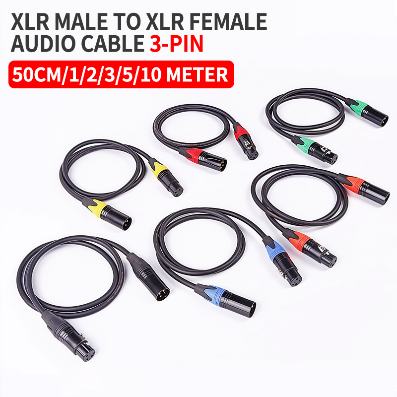 XLR Microphone Cable 3-Pin Mal - Cable Xlr Balanced ulasan dan harga