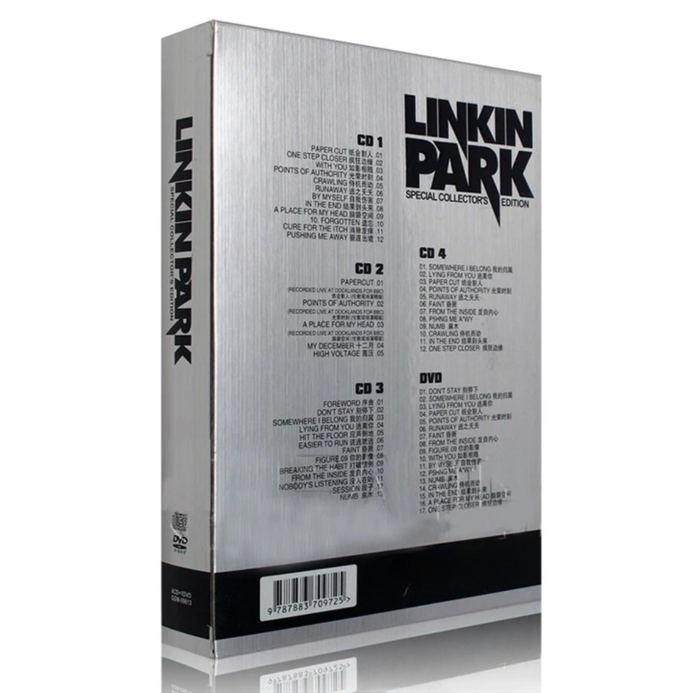 Linkin Park CD DVD Collection  - Audio Music Video ulasan dan harga