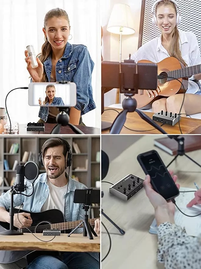 Synco MC3 Lite Audio Mixer 4 C - Audio Music Video ulasan dan harga