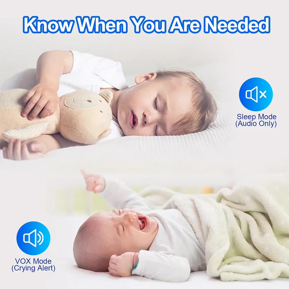 7.0'' Video Baby Monitor 720P  - Audio Music Video ulasan dan harga
