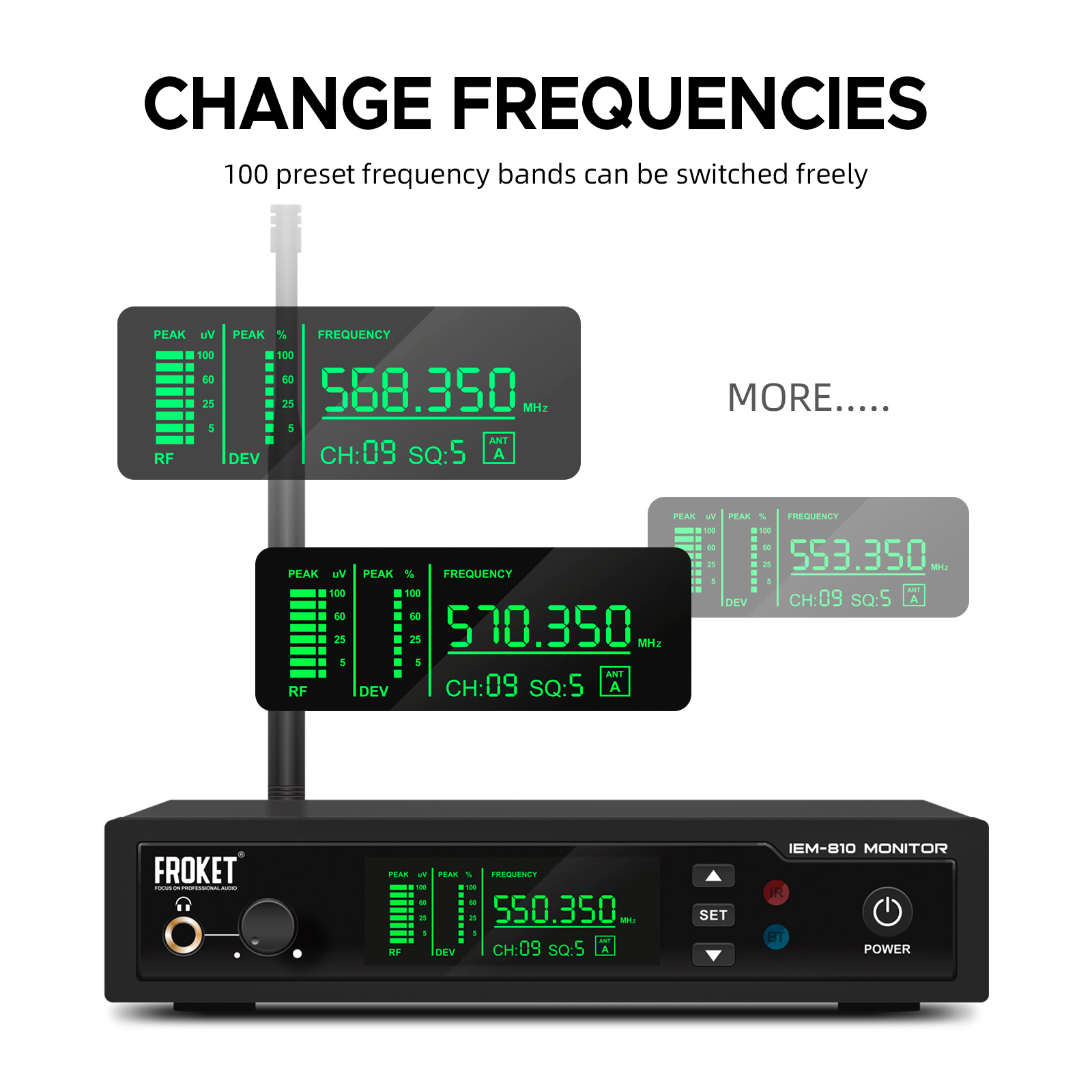 Debra New UHF In-Ear Monitorin - In Ear Monitor Iem ulasan dan harga