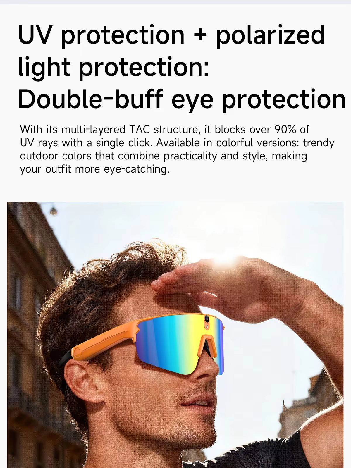 L805 AI Smart Glasses With 800 - Audio Music Video ulasan dan harga