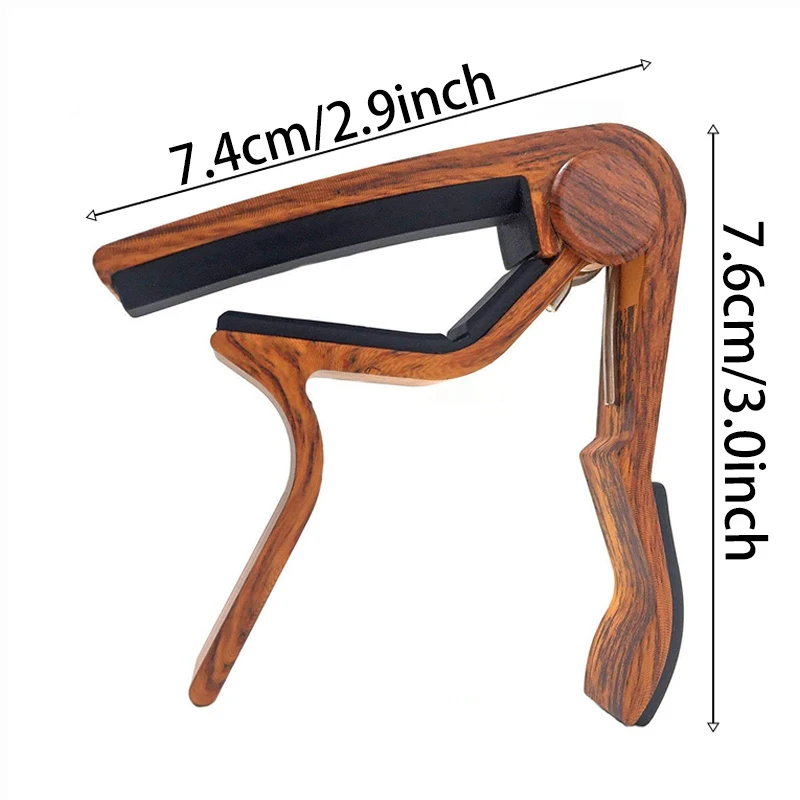 High-Quality Zinc Alloy Guitar - Guitar Capo Clip ulasan dan harga