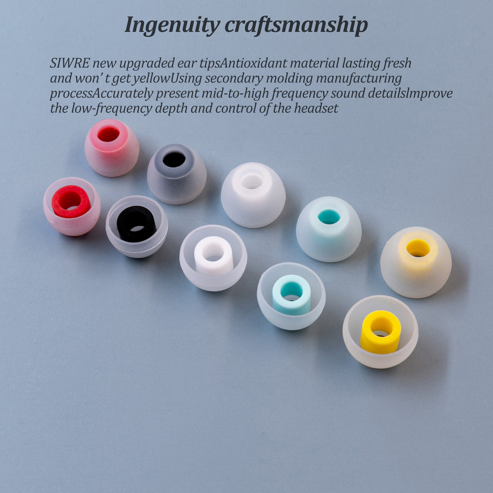 SIWRE 07 Silicone Eartips for  - In Ear Monitor Iem ulasan dan harga
