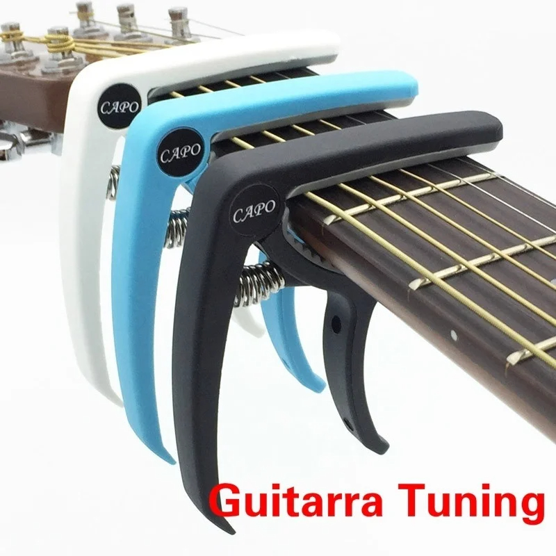 Plastic Guitar Capo for 6 Stri - Guitar Capo Clip ulasan dan harga