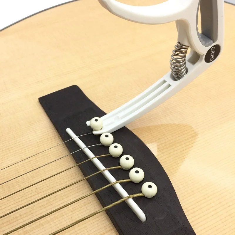 Plastic Guitar Capo for 6 Stri - Guitar Capo Clip ulasan dan harga