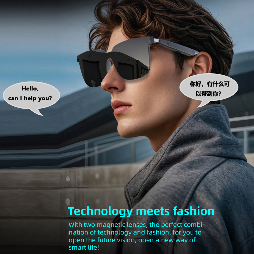 Intelligent Translator Glasses - Music Audio Pro ulasan dan harga