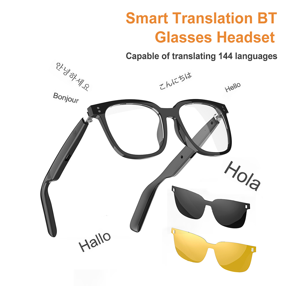 Intelligent Translator Glasses - Music Audio Pro ulasan dan harga