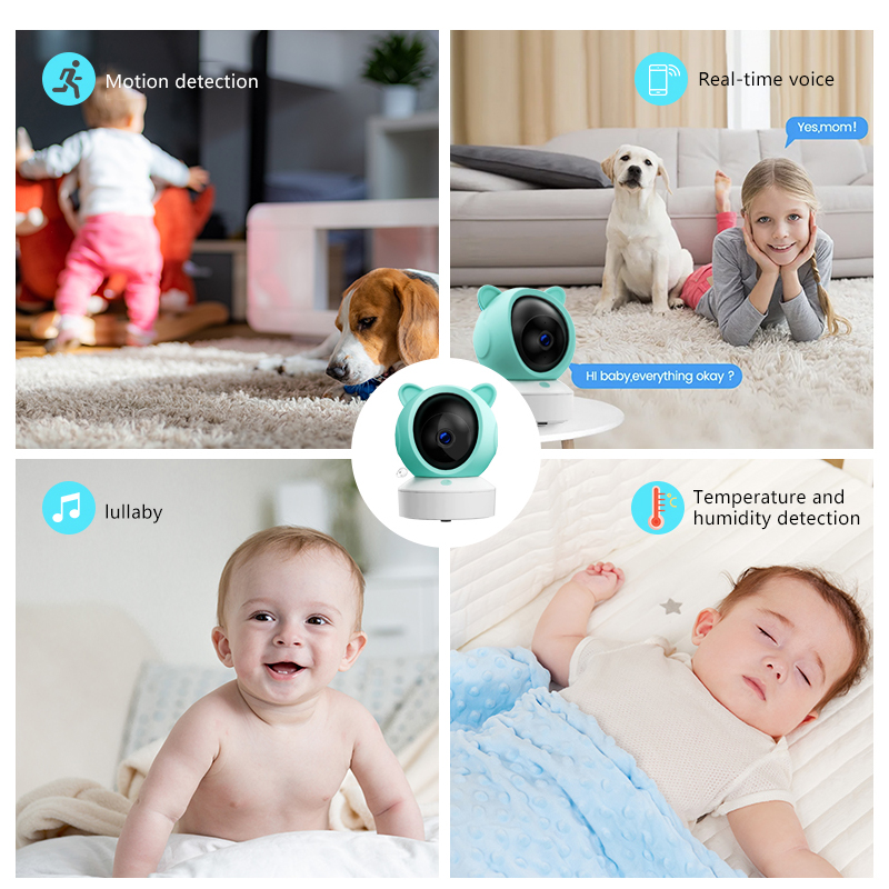 Danmini 1080P Baby Monitor Mob - Audio Music Video ulasan dan harga