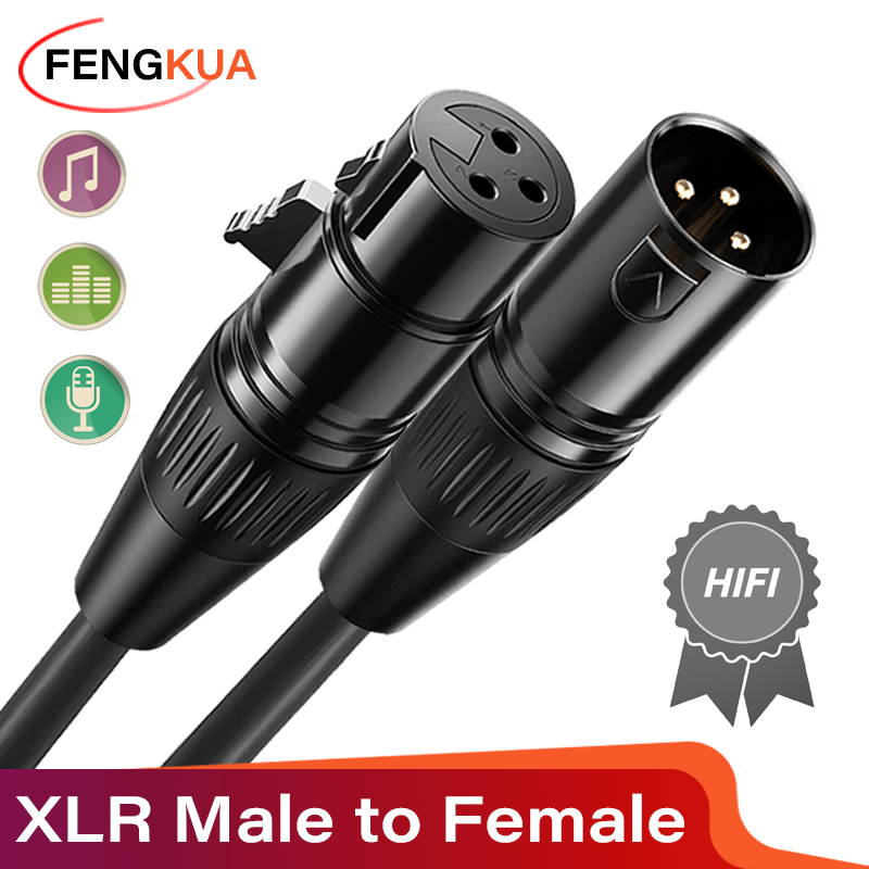 3Pin XLR Cable Male to Female  - Cable Xlr Balanced ulasan dan harga
