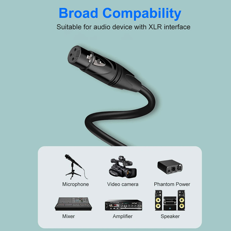 3Pin XLR Cable Male to Female  - Cable Xlr Balanced ulasan dan harga