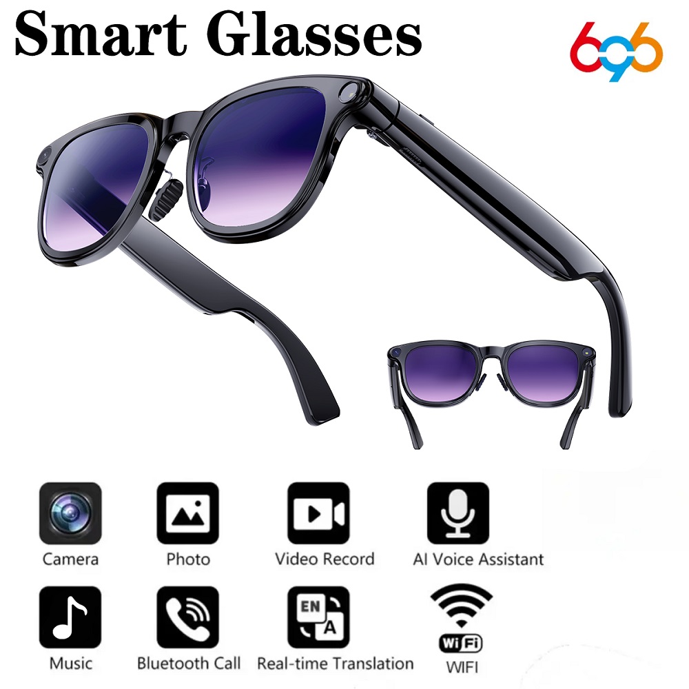 Smart Glasses AI Assistant Rea - Audio Music Video ulasan dan harga