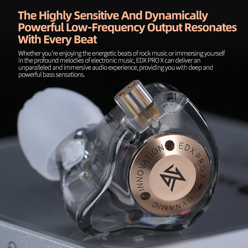 KZ EDX PRO X Dynamic Drive Ear - Music Audio Pro ulasan dan harga