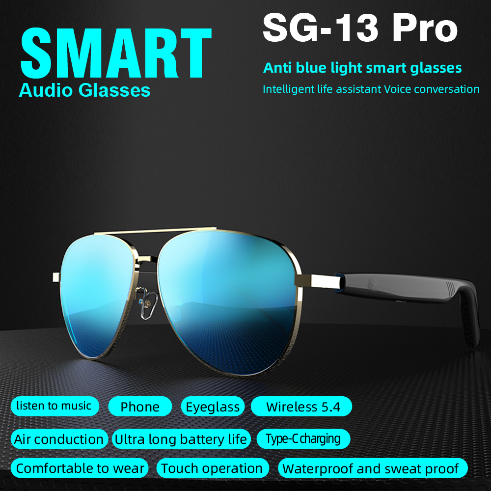 SG13 pro TWS Blue Light Glasse - Music Audio Pro ulasan dan harga
