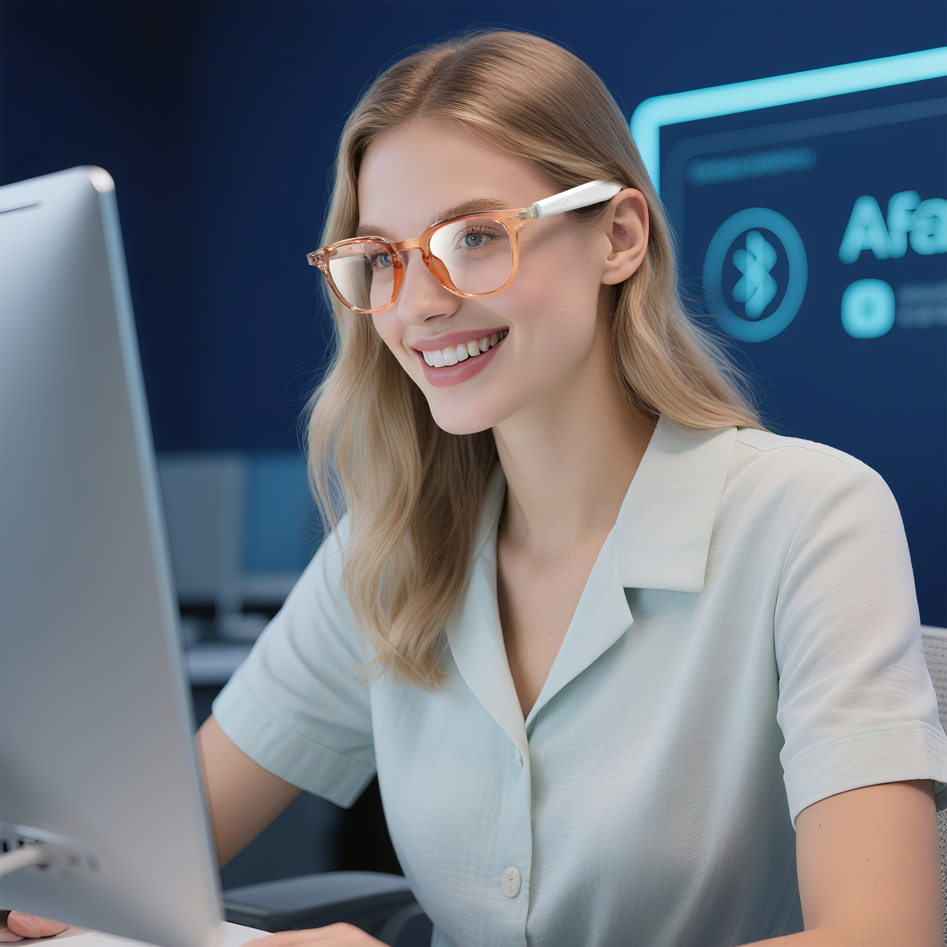Photochromic Smart Glasses Ant - Audio Music Video ulasan dan harga