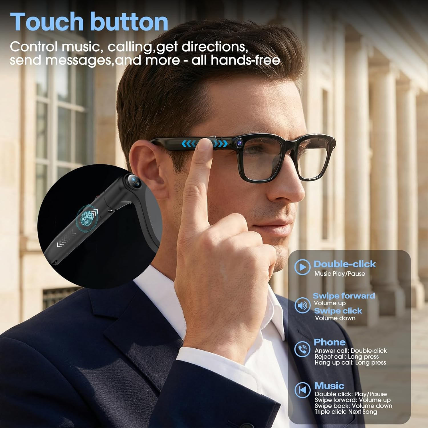 2026 New HD Smart Audio Glasse - Audio Music Video ulasan dan harga