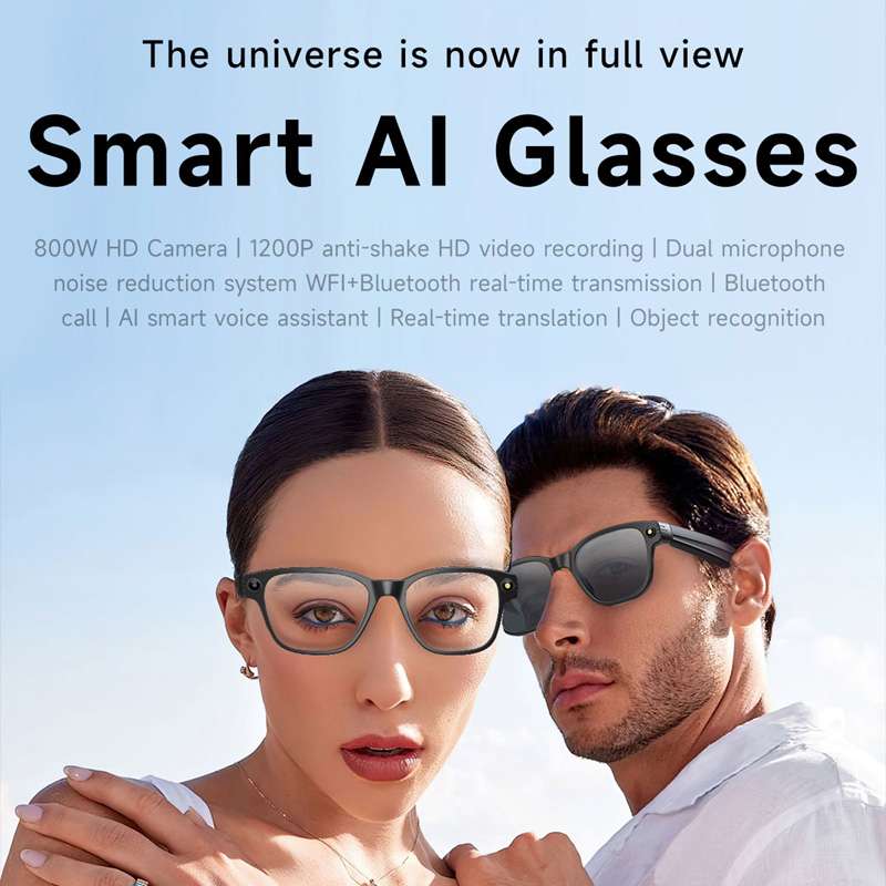 AI Smart Glasses 8 Million Cam - Audio Music Video ulasan dan harga
