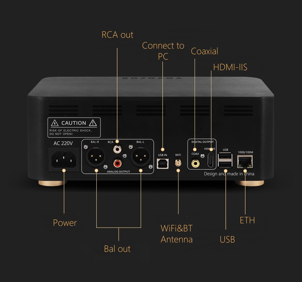 VOVOFOX-HiFi  Lossless Music P - Cable Xlr Balanced ulasan dan harga