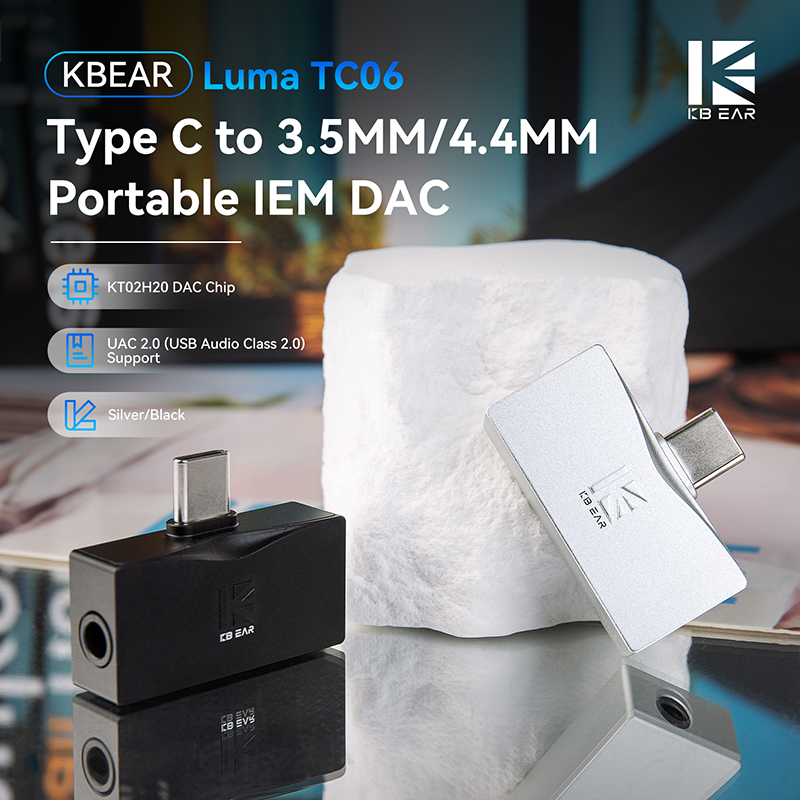 KBEAR Luma TC06 Type C to 3.5M - In Ear Monitor Iem ulasan dan harga