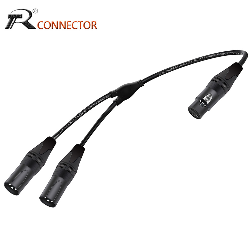XLR Splitter Audio Cable,3Pins - Cable Xlr Balanced ulasan dan harga